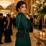 کیف مجلسی زنانه نگین دار