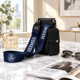 کیف رودوشی چندکاره (کیف گوشی،جاعینکی و پاسپورتی) مدل Hermes
