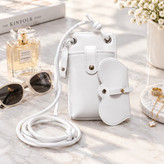 کیف رودوشی چندکاره (کیف گوشی،جاعینکی و پاسپورتی) مدل Hermes